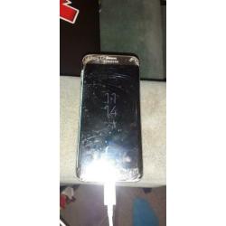 Samsung Galaxy s7 edge gebarsten scherm!