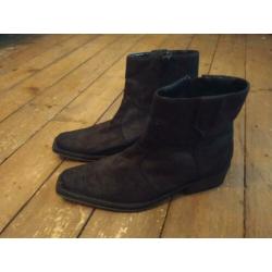Suède lage cowboy boots mt 43
