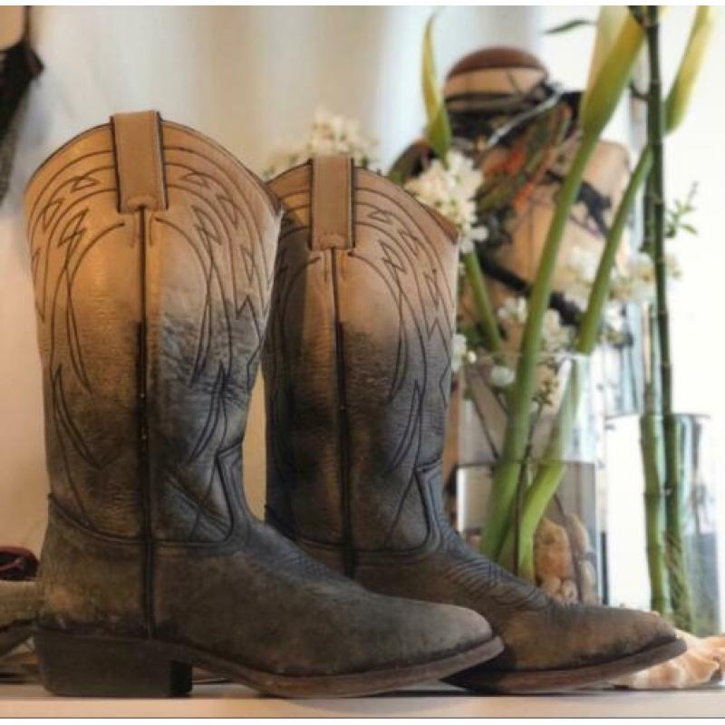 Frye Mexica westernboots Cowboylaarzen mt 38,5-39 ZGAN!