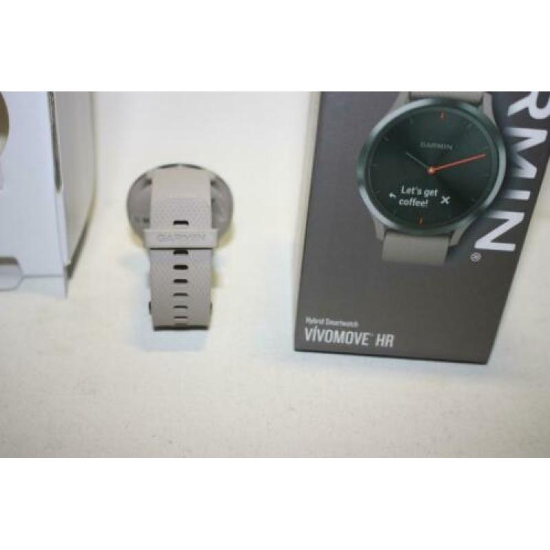Garmin Vivomove HR Sport zwart beige Nieuw in doos Inclusief