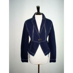 prachtig blauw getailleerd MEXX jasje mt. 38