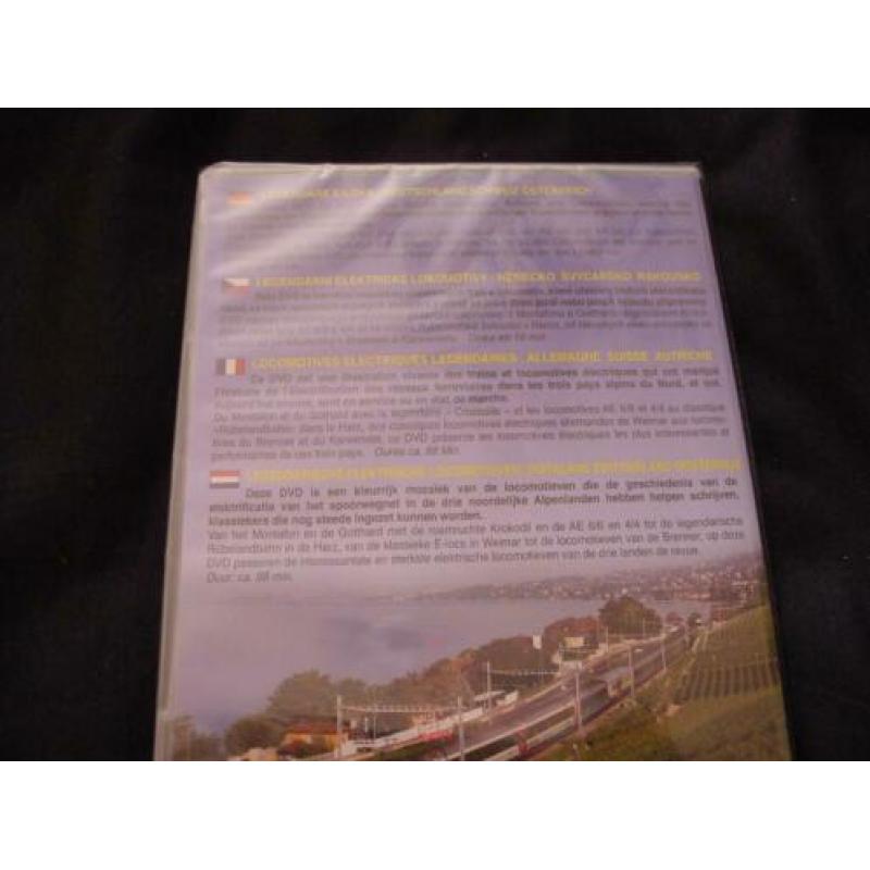DVD Legendary Electric locomotives Duur ca. 68 minuten. Ned