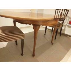 Eettafel rond uitschuifbaar GRATIS