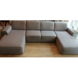 4 zits bank met 2 chaise longues