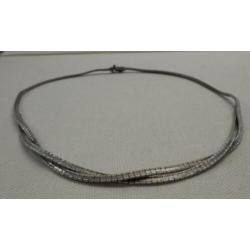 Zilveren vintage collier nr.1625