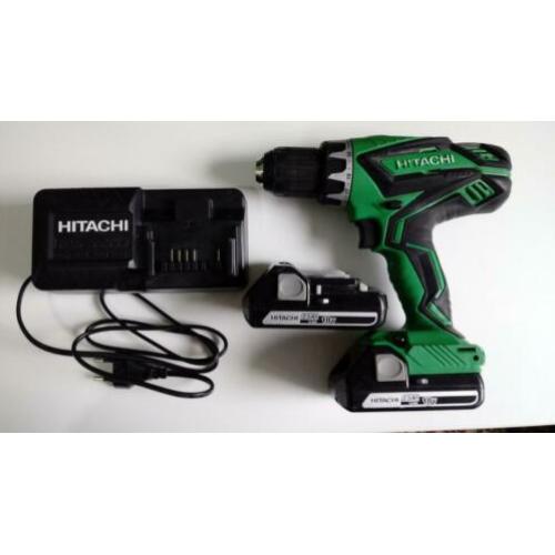 Hitachi-Hikoki DS-18 DJL 2 x 2.5 AH accu's in Systainer.