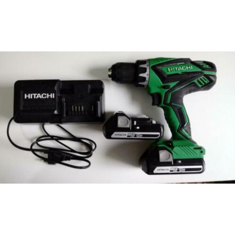 Hitachi-Hikoki DS-18 DJL 2 x 2.5 AH accu's in Systainer.