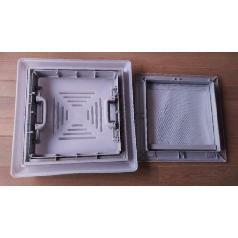 Dakluik 40x40 met grote kap