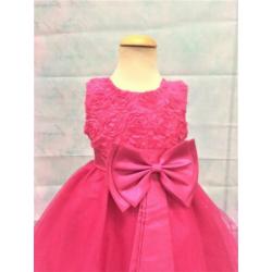 Roze jurk - model Manon - maat 98/104
