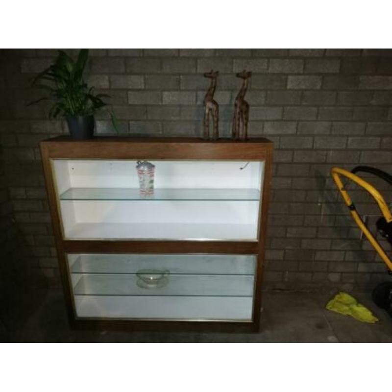 Vintage sidetable kast vritine dressoir retro
