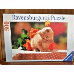 Ravensburger ''Kitten Natalie'' 500 stukjes