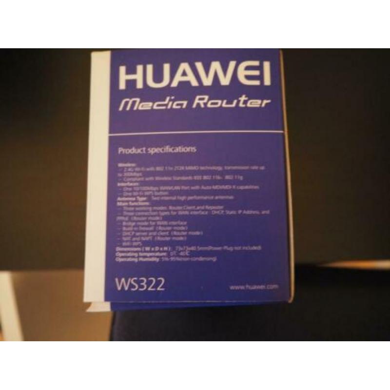 media router Huawei NIEUW!!!