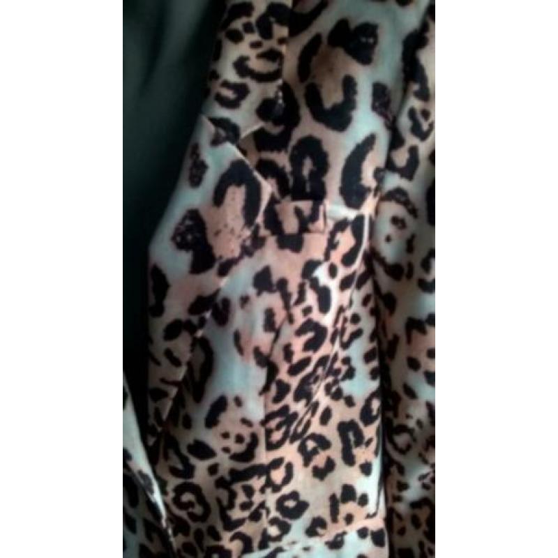 Vero Moda blazer jasje in Panterprint Luipaardprint maat M