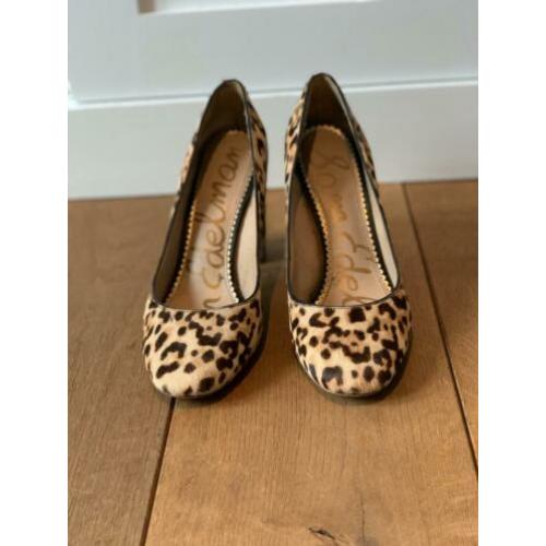 Pumps panterprint maat 39 Sam edelman
