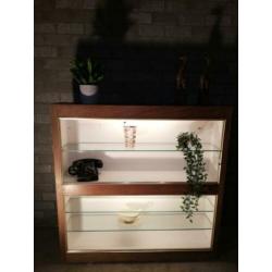 Vintage sidetable kast vritine dressoir retro
