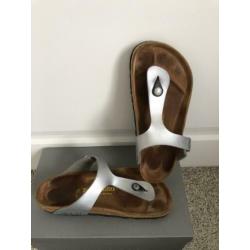 Birkenstock zilver maat 39