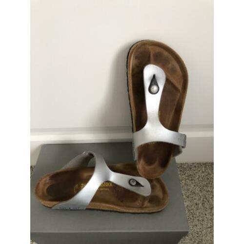 Birkenstock zilver maat 39