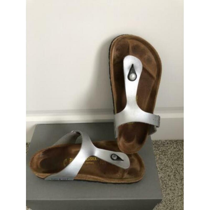 Birkenstock zilver maat 39