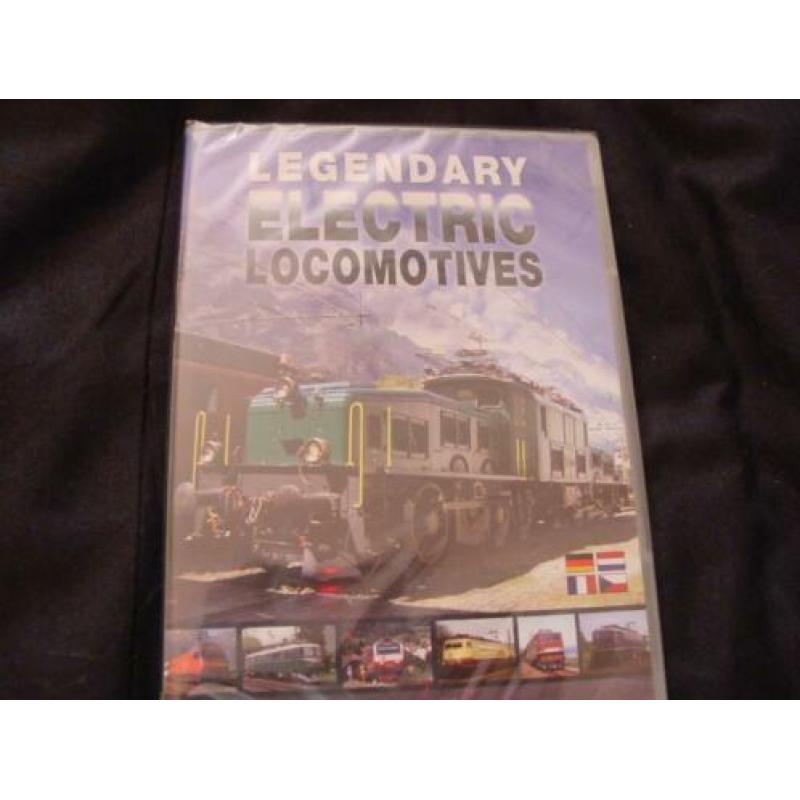 DVD Legendary Electric locomotives Duur ca. 68 minuten. Ned