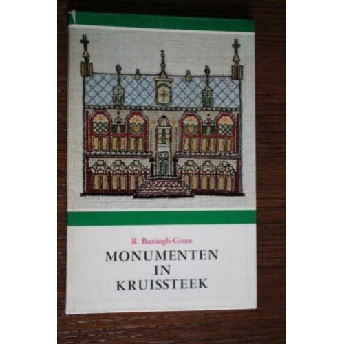 borduren monumenten in kruissteek