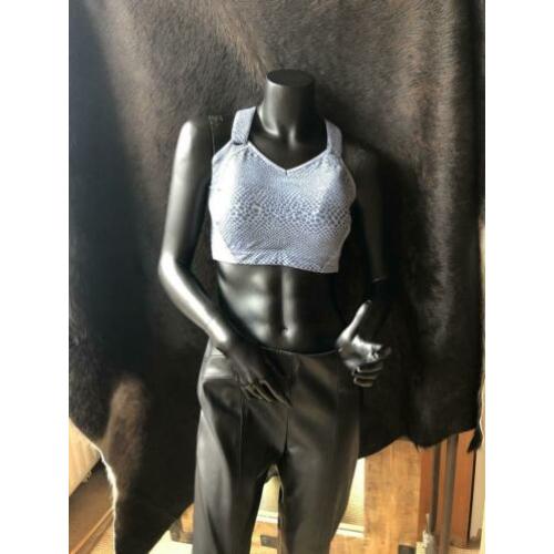 Mooie zgan blauwe sport beha 80E