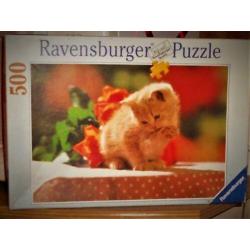 Ravensburger ''Kitten Natalie'' 500 stukjes