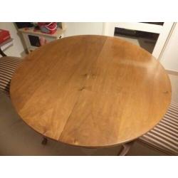 Eettafel rond uitschuifbaar GRATIS