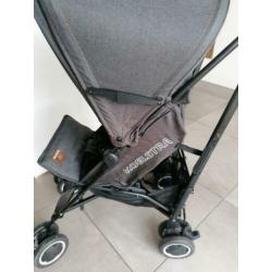 KOELSTRA buggy Simba denim zwart