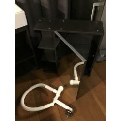 Ikea Lillangen badkamermeubel+spiegel+afsluitelement+wasbak