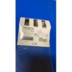 Glazen planchet lengte glasplaat 60 cm is nieuw