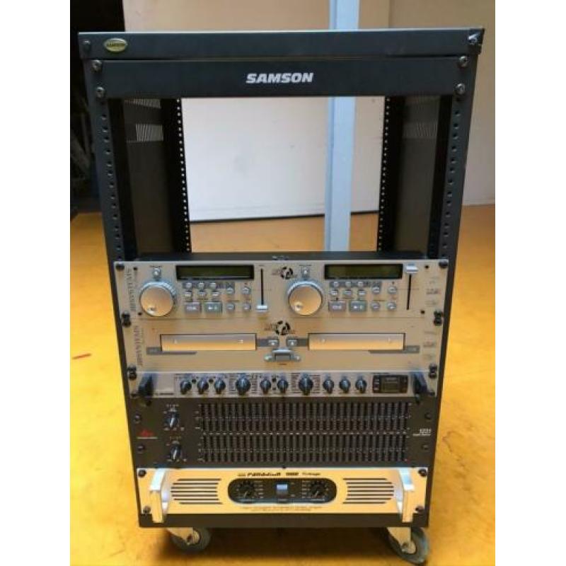 Samson 19" Rack Met DBX, TC Electronics, DAP Audio, JBSystem