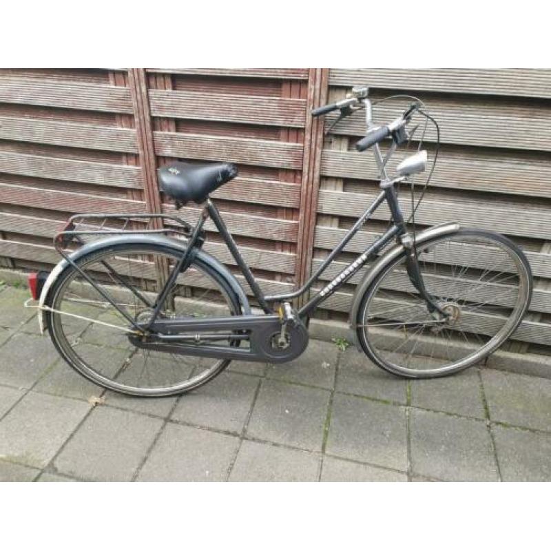 Damesfiets met 3versnellingen en rollorbrakes