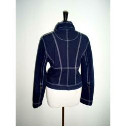 prachtig blauw getailleerd MEXX jasje mt. 38