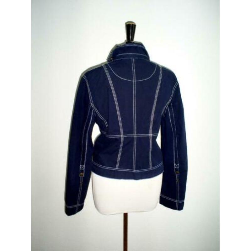 prachtig blauw getailleerd MEXX jasje mt. 38