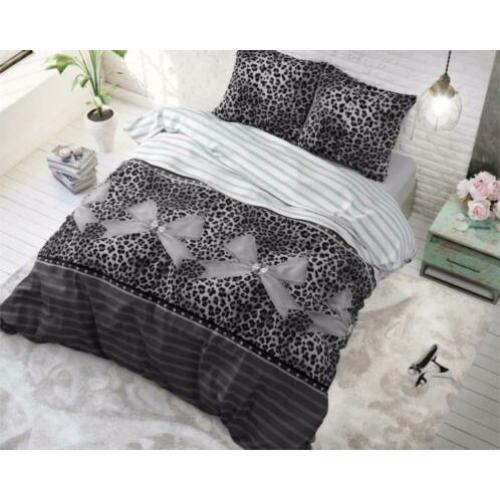 Dekbedovertrek Panther Love Grey 200x220