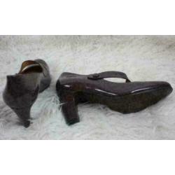 Lak leren pumps van Fratelli Rossetti! Mt 35. 1x Gedragen