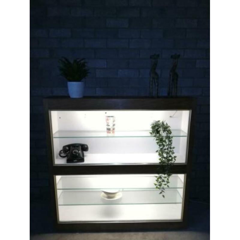 Vintage sidetable kast vritine dressoir retro