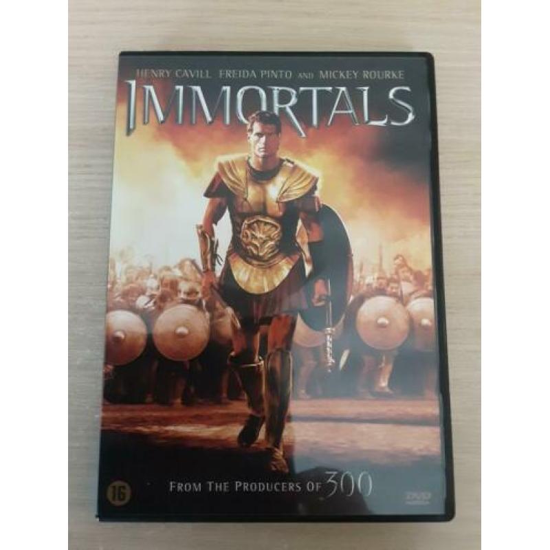 Film Immortals (Henry Cavill) veel films van 1euro 5+1gratis
