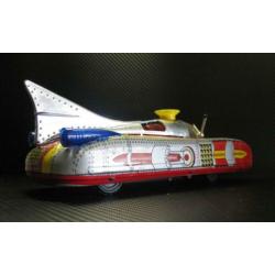 33 Cm lang space ship blik battery operated poor box