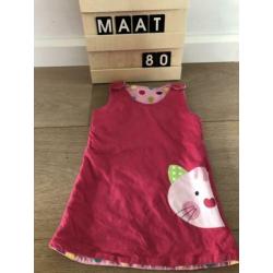 Zomerjurkje maat 80 meisje