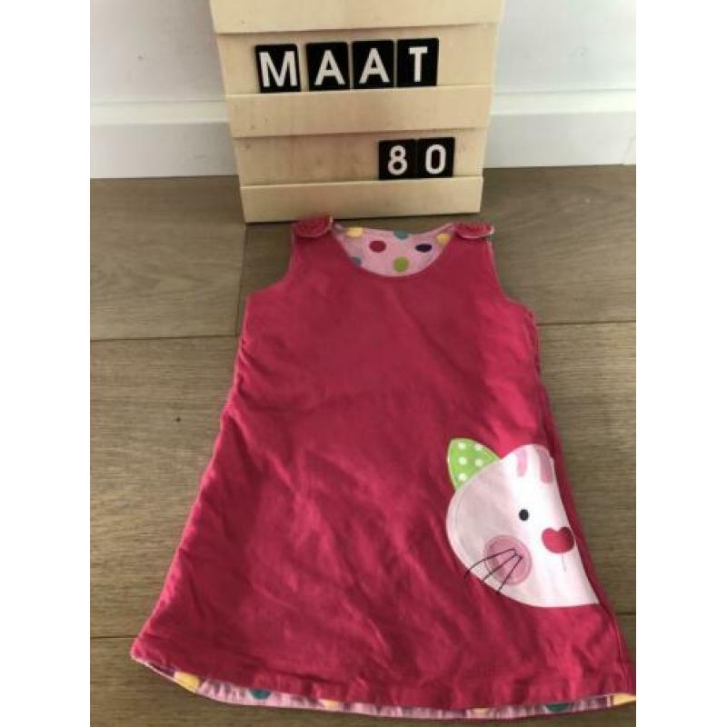 Zomerjurkje maat 80 meisje