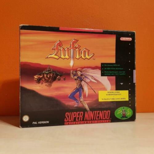 Lufia SNES Big box (compleet) + box protector || Nu €89.99