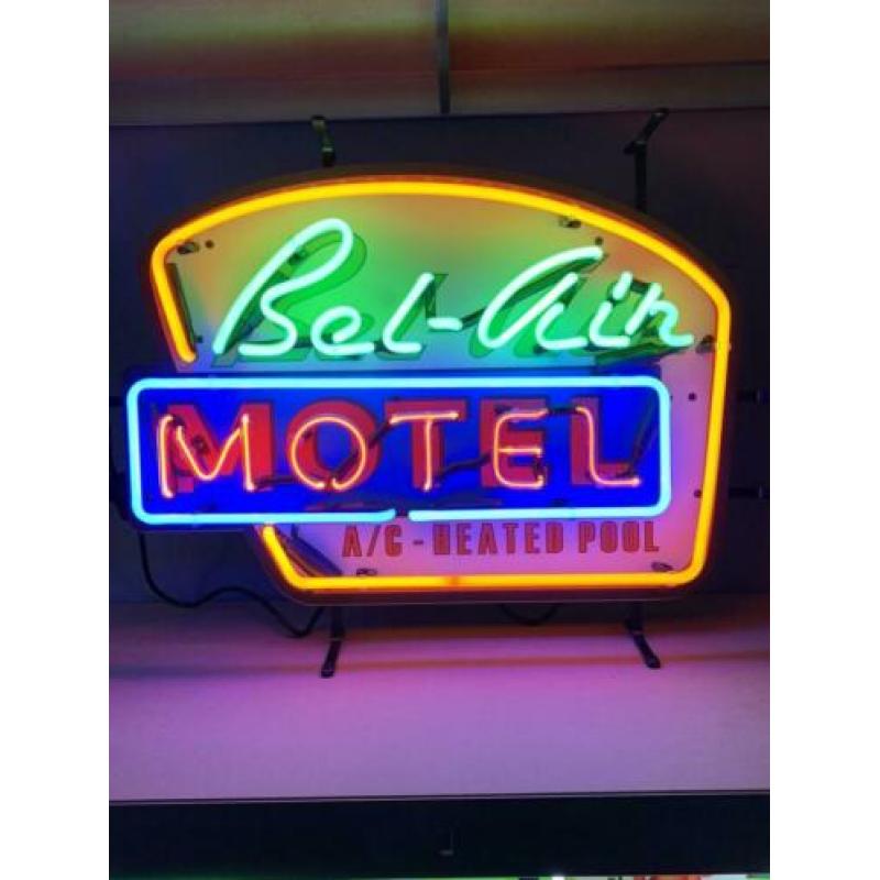 Bel-Air Neon lamp bel air verlichting bel air motel lamp