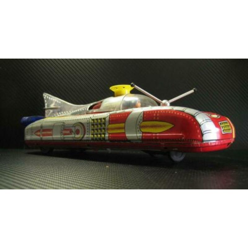 33 Cm lang space ship blik battery operated poor box