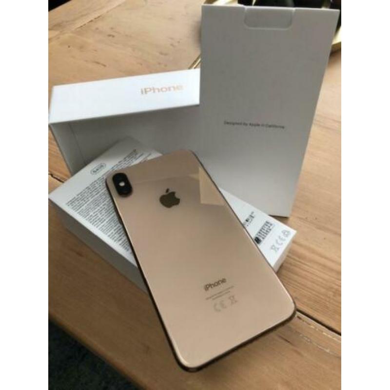 IPHONE XS MAX GOLD - ONBESCHADIGD- KOOPJE | weg=pech