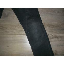 Please Grijze Baggy Spijkerbroek Jeans Met Verfspatten Mt L