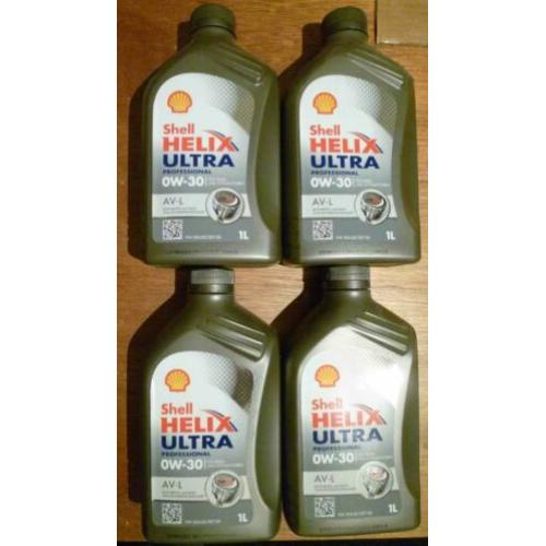 4 x Shell Helix Ultra Professional 0W-30 AV-L