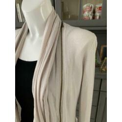 Leuk beige vest van Yaya maat S