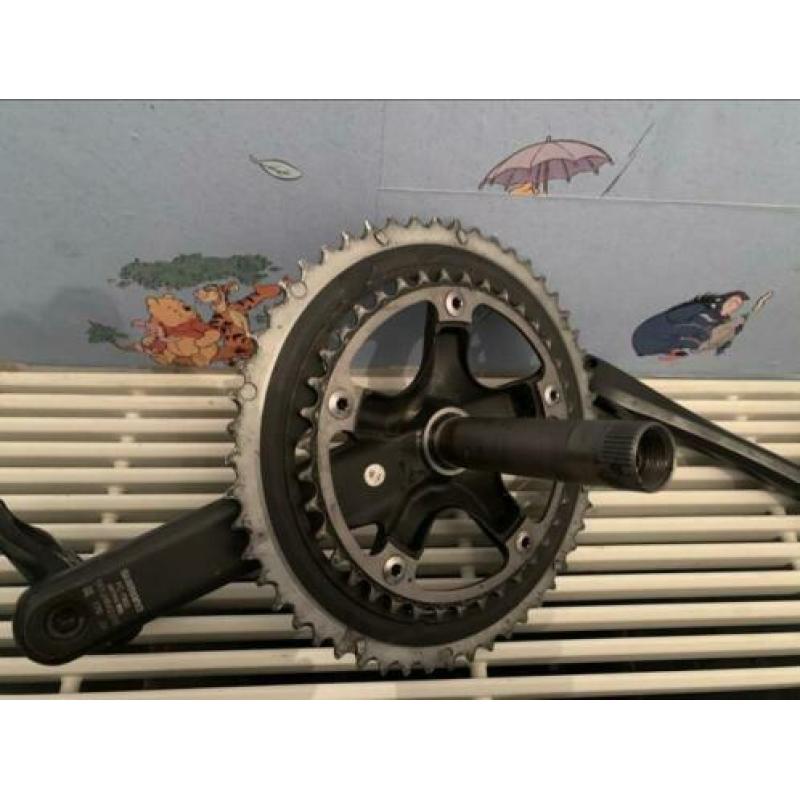 Dura Ace 7900 crank (crankstel) evt met 105 pedalen