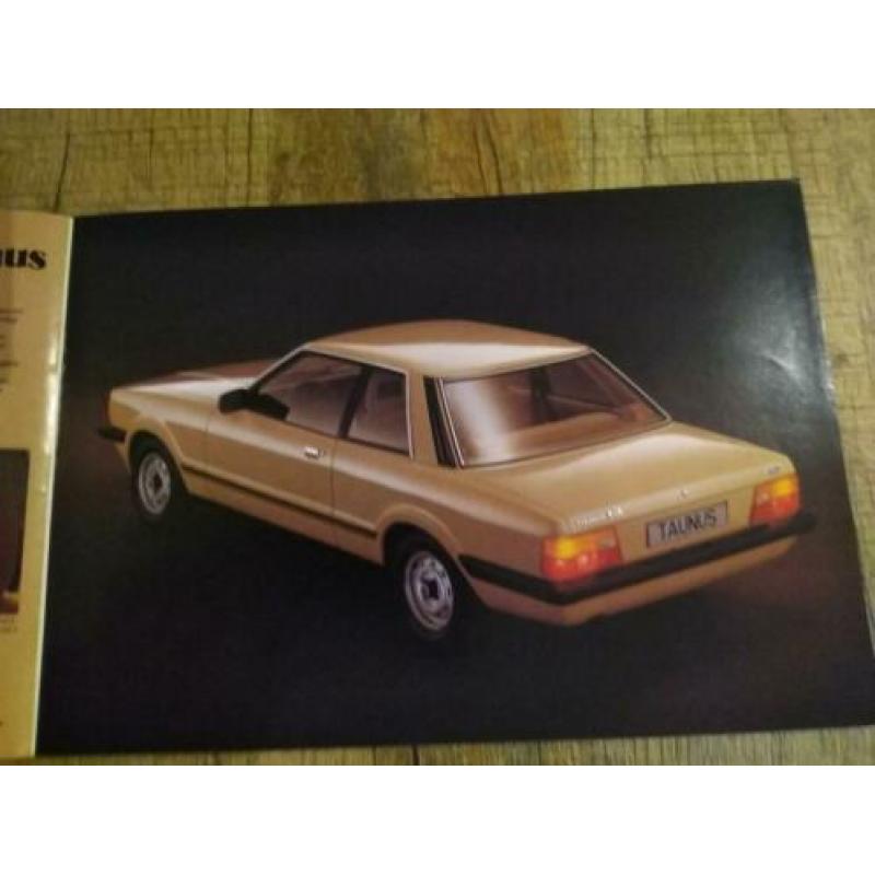Ford Taunus folder uit 1979 in schitterende staat !